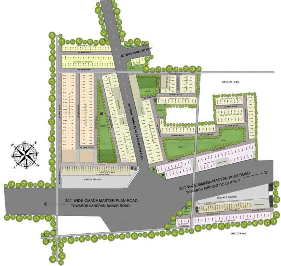 150 Gaj Plot for Sale in Jubilee City Gardens, Sector 116, Mohali - photo